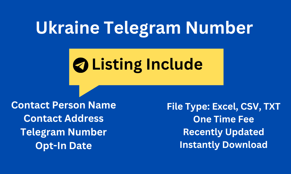 Ukraine telegram number