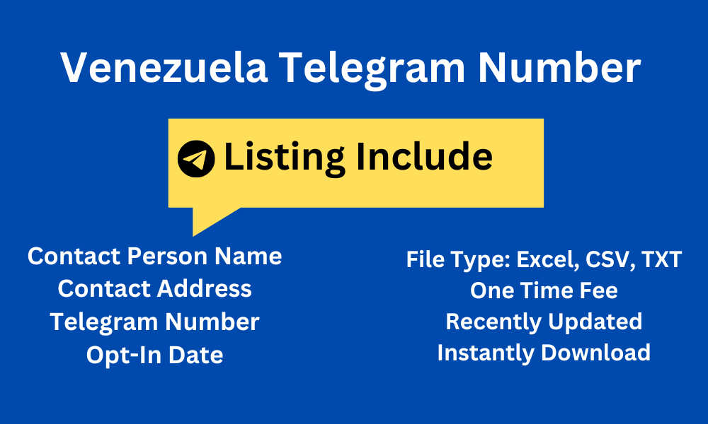 Venezuela telegram number