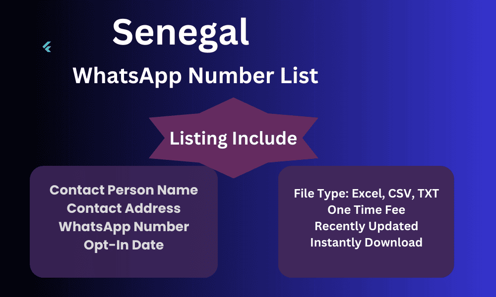 Senegal whatsapp number list