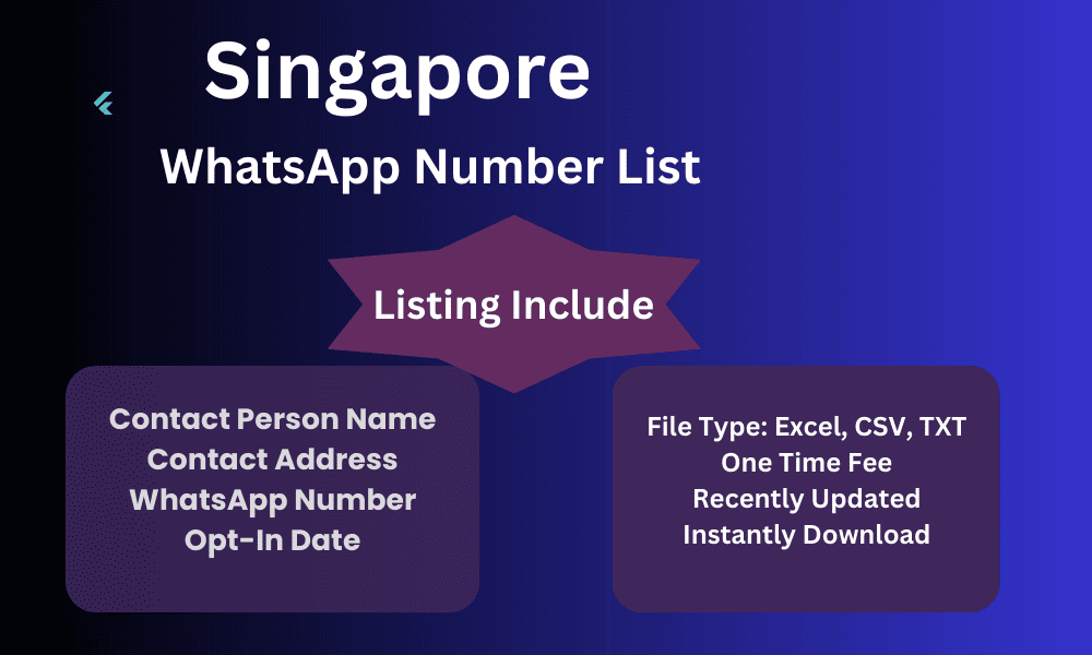 Singapore whatsapp number list